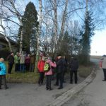 Kurze Pause oberhalb von Unterohrn