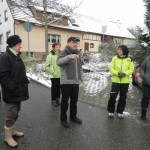 Wanderführer Gerhard Egner begrüßt die Wanderer