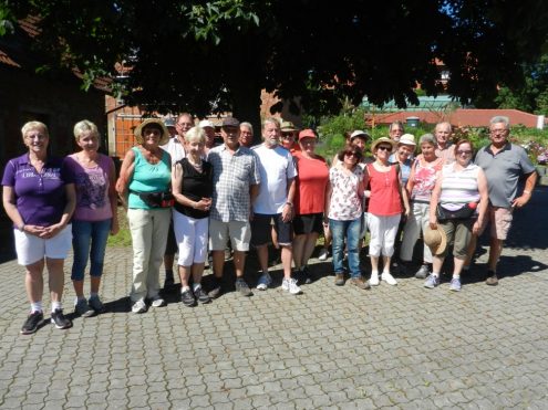 Die Seniorenwandergruppe in Kirchensall