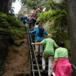 Über Treppen nach oben