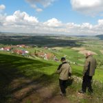 Herrliche Sicht auf das Hohenloher Land