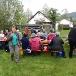 Maihock bei Trude 2