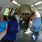 Im Zug nach Bietigheim