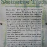 Info Steinerner Tisch