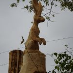 Osterhase aus Holz