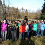 Die Wandergruppe am Jagdhaussee