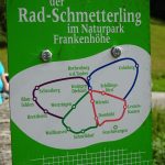 Die Touren des Radschmetterling
