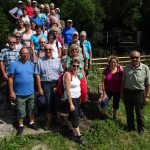 Gruppenbild bei der Kocherbrücke