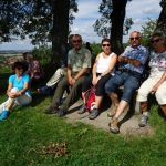 Pause mit Aussicht auf der Bilz