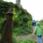 Der Aufstieg zur Löwensteiner Burg