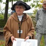 Das "Burgfräulein" erzählt die Geschichte der Burg