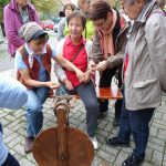Schafwolle spinnen
